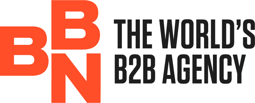 BBN The World's B2B Agency logo lockup